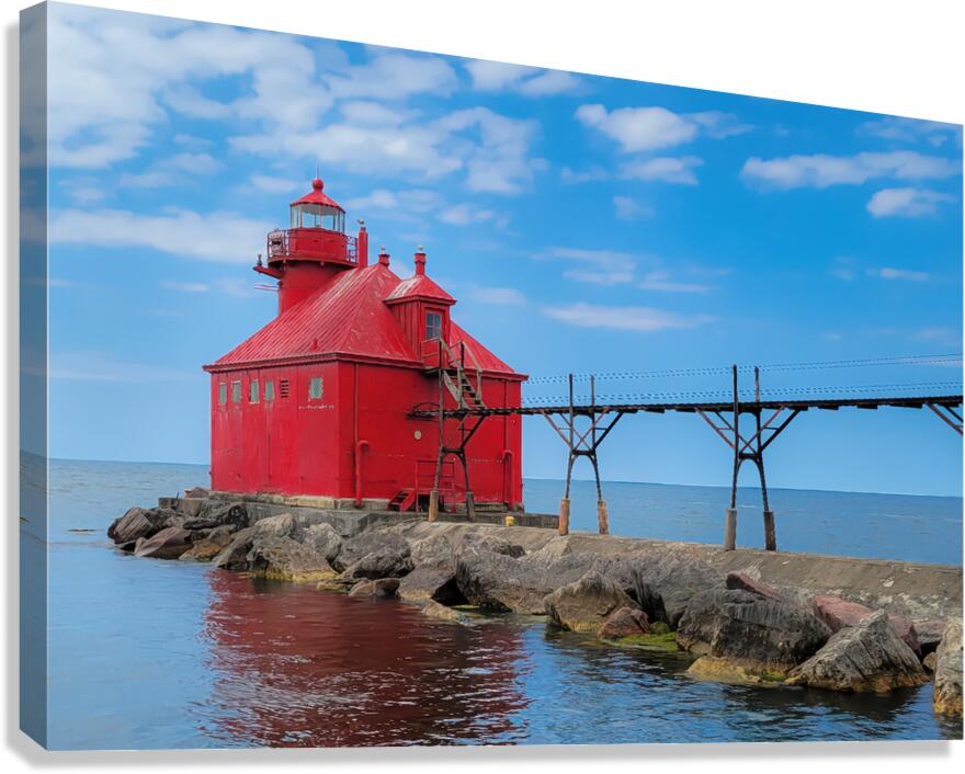 Door County Lighthouse Canvas Print