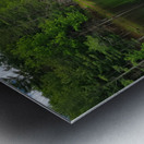 Canoe Bay Metal print