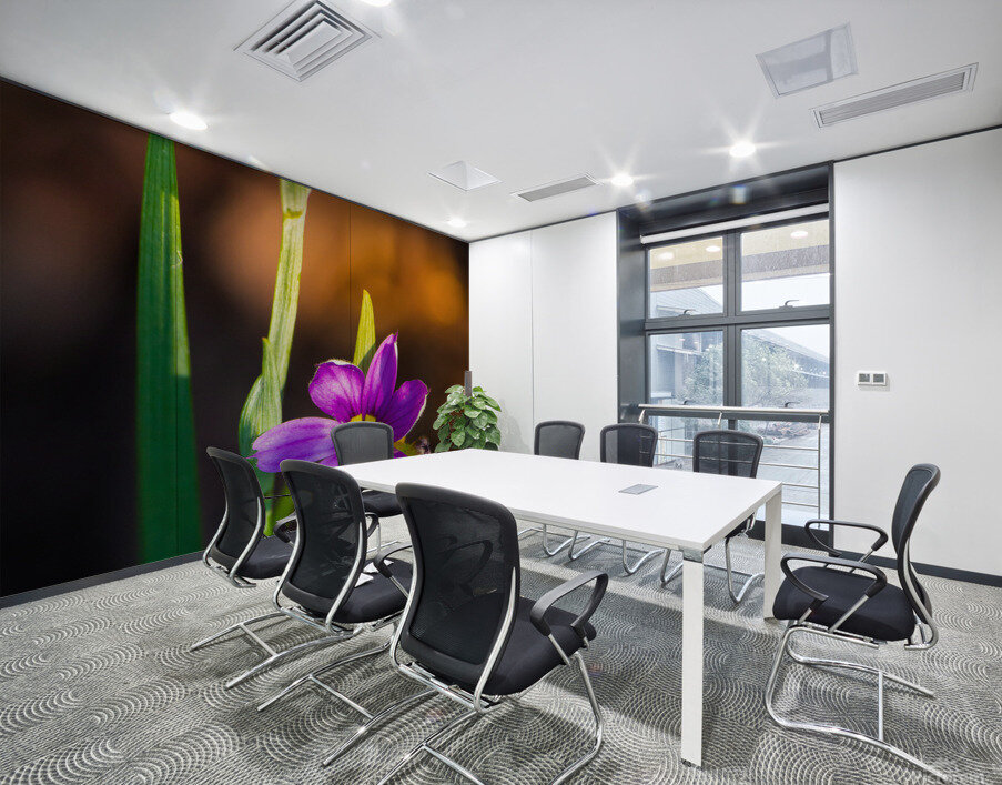 Blooms Friend Wall Printing