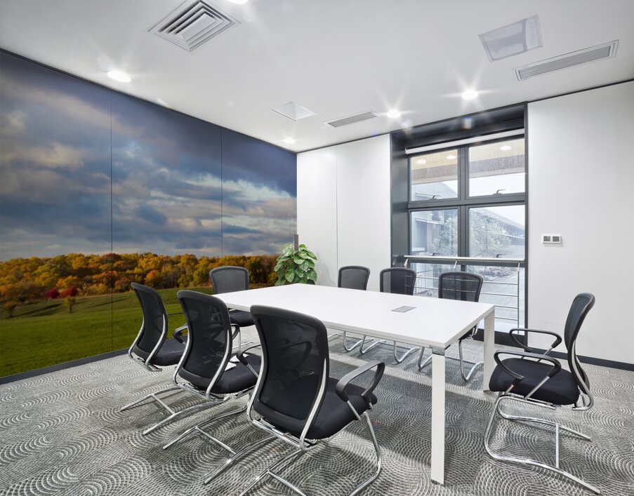 Fall on the Horizon Wall Printing