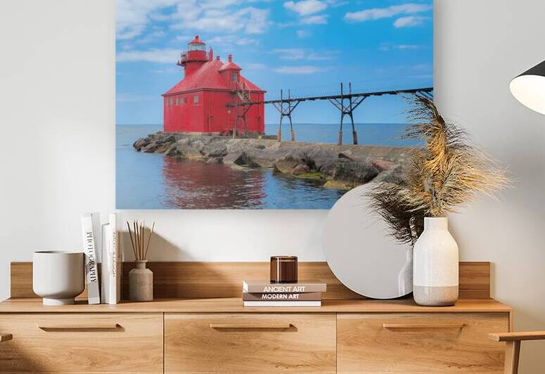 Door County Lighthouse by Kinseys Captures