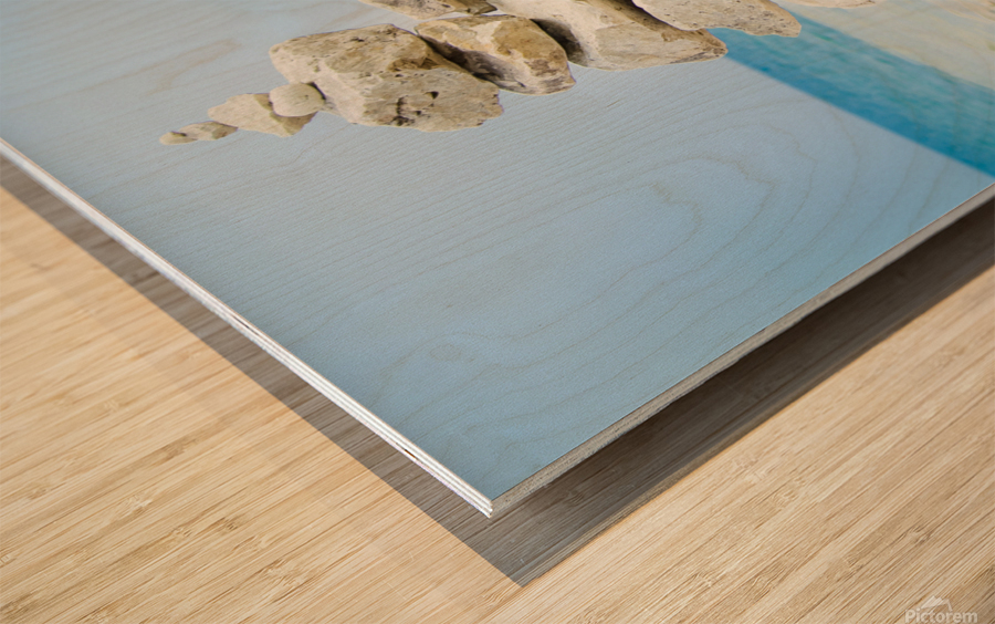 Tranquility  Wood print